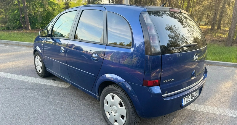 Opel Meriva cena 6900 przebieg: 150490, rok produkcji 2007 z Pogorzela małe 529